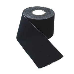 Kinesio tape, black, 5 cm wide, 5 m long, roll - Kinesiology Tape