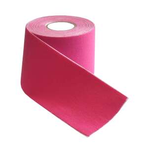 Pink Kinesio Tape, 5cm x 5m, for muscle support and injury prevention - Kinesiology Tape