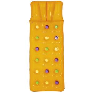 Bestway inflatable lounger with 18 pockets, orange - Bestway