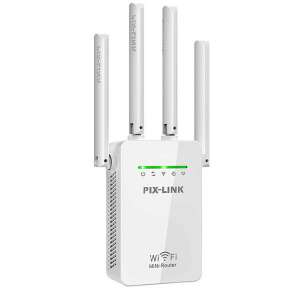 Pix-Link WiFi jelerősítő, 300mbps vezeték nélküli jel erősítő - Jelerősítő