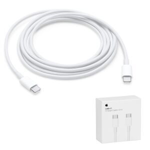 Cablu Apple 2m USB-C la USB-C și cutie de vânzare cu amănuntul - Apple Cabluri Lightning