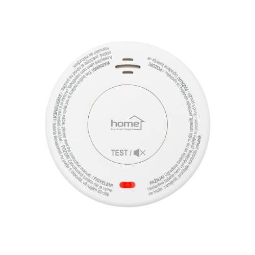 Home by Emminger SMO11 optical smoke detector, white, 10 year battery life