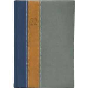 TOPTIMER 2022 Napi Tervező, A5, Kék, Narancs, Szürke - TOPTIMER