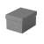 ESSELTE Home storage box, small size, grey, geometric pattern