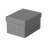 ESSELTE Home storage box, small size, grey, geometric pattern