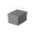 ESSELTE Home storage box, small size, grey, geometric pattern