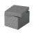 ESSELTE Home storage box, small size, grey, geometric pattern, open lid