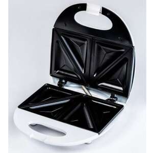 Ravanson OP-1050B 750W white sandwich maker, open, non-stick plates - Sandwich Maker