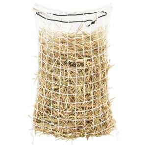 vidaXL Fehér PP Szénaháló 75 x 50 cm, Szénaháló szénával töltve - Sertés