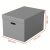 ESSELTE Storage box, size L, ESSELTE "Home", grey 99649616