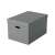 ESSELTE Home Storage Box, L size, gray, closed