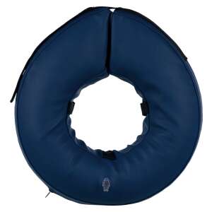 Blue inflatable dog recovery collar, Guler Protector Gonflabil XS Cir 20-24 cm Albastru 19541 - Pet Care