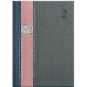 TOPTIMER Vario A5 Planer dzienny, Szary, Niebieski, Różowy - TOPTIMER