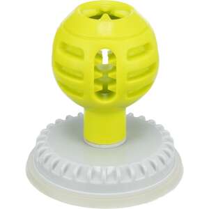 Lick'n'Snack Ball dog toy with suction cup, yellow - Pet Care