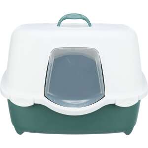 Davio cat litter box with carbon filter and lid, green - Pet Care