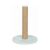 Sisal Cat Scratching Post on White Background