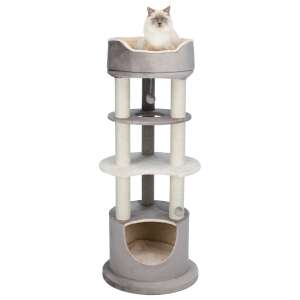 Lavinia Cat Tree with Sisal, 138 cm/ 58 cm, Cappuccino/Cream, 44439 - Trixie Cat Furniture