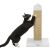 Cat using Be Nordic sisal scratching post