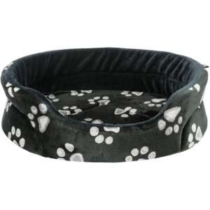 Trixie Pat Jimmy dog bed, black with paw print design, 45 x 35 cm - Pet Care