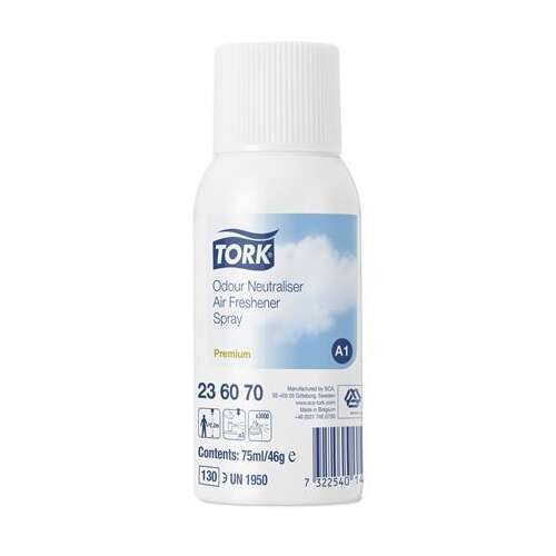 TORK Odour Neutraliser Air Freshener Spray, 75ml, Premium