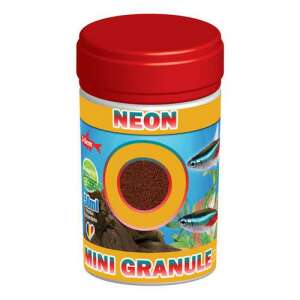 Exo Neon Mini Granule fish food, 50 ml jar, premium quality, for exotic fish - Pet Care