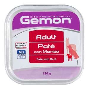Pate Gemon pentru caine, Adult, Vita, 150 g 103708676 - Hrane pentru câini