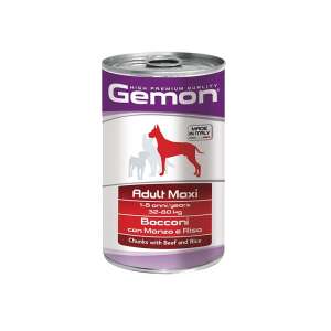 Conserva Gemon Dog, Maxi Adult, Vita/Orez, 1250 g 103708702 - Hrane pentru câini