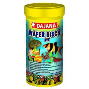 DAJANA Wafer Discs Mix, 100 ml, fish food for all types of fish and crustaceans - Pet Care