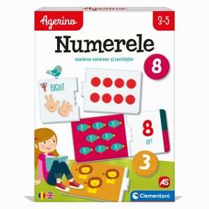 Clementoni Agerino, Numbers 142564831 - Developmental Toy for Preschooler