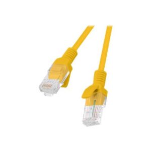Lanberg PCU6-10CC CAT6 U/UTP Patch Cable 1m - Yellow (PCU6-10CC-0100-O) 134202359 - UTP Cable