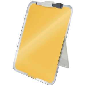 LEITZ Tabletă magnetică din sticlă, de birou, A4, LEITZ "Cosy", galben cald 37523088 Placi magnetice de perete din sticla