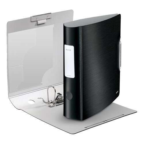 Leitz 180 Active Style 82mm A4 Ring Binder Black