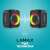 LAMAX PartyKing1 Play 80W hordozható Bluetooth hangszóró mikrofonnal, fekete