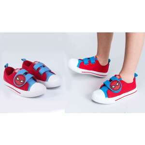 Marvel Spiderman Canvas-Schuhe für Kinder, rot und blau mit Klettverschluss - Schuhe für Kinder