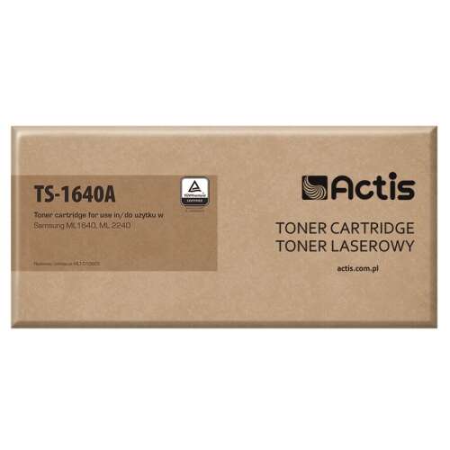 Actis TS-1640A Tonerkazetta Samsung ML-1640, ML-1840, ML-2240 nyomtatókhoz