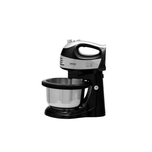 Ръчен миксер Zelmer ZHM2459BS с купа, черен и сребърен, кухненски уред