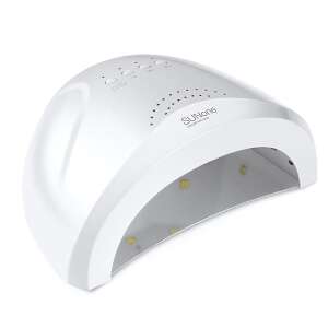 Lampă UV/LED SUNone, albă, 24/48W, cronometru, pornire automată, 20 x 15,7 x 9cm - Lampă uscător de unghii