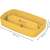 LEITZ MyBox Cosy yellow organizer tray with handle, dimensions
