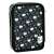 Hello Kitty 2-tier pencil case with black and white pattern
