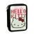 Двоен несесер с цип Hello Kitty