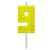 Building Block Number 9 Yellow Blocks Cake Candle 103755345