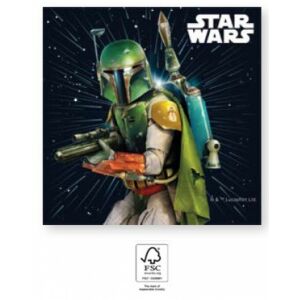 Star Wars Boba Fett Szalvéta - 20 db - 33x33 cm 142500452 - Szalvéta