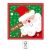 Karácsonyi Santa Claus Ho Ho Ho szalvéta, 33x33 cm, ünnepi karácsonyi asztaldekoráció