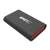 EMTEC X210 Elite 512GB Portable SSD, black with red accents, USB-C 3.2 Gen2