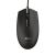Trust Basi black wired mouse top view