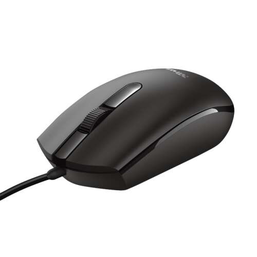TRUST Basi wired optical mouse, black