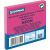 DONAU Blocnotes autocolant, 76x76 mm, 100 de foi, DONAU, roz neon 37524583