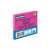 DONAU Note autoadezive neon roz, 76x76 mm, 100 foi
