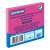 DONAU Neon różowe karteczki samoprzylepne w bloku, 76x76 mm, 100 arkuszy