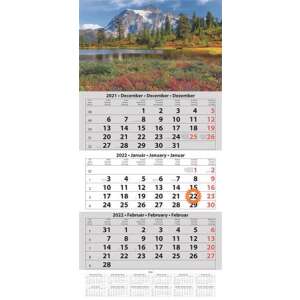 DAYLINER Calendar, expeditor, trei luni, un bloc, DAYLINER, antet mixt 37524682 Calendare